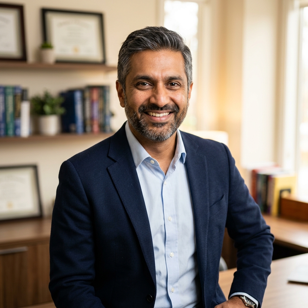 Dr. Anil Sharma Portrait
